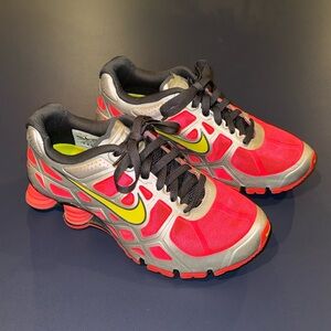 Nike Shox Turbo 12 | Red / Grey Multicolored